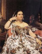 Jean-Auguste Dominique Ingres Madame Motessier Seated oil